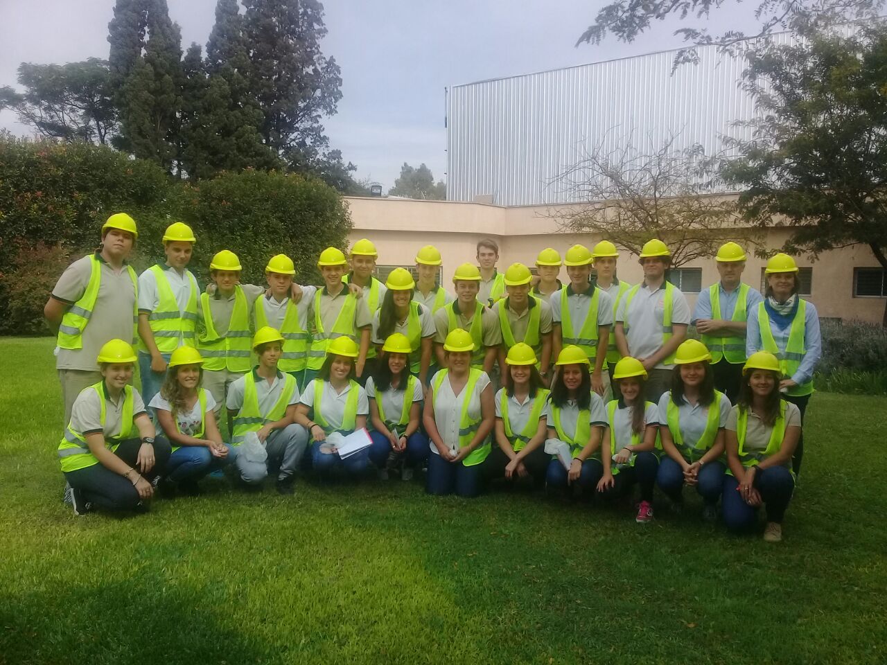 Visita a la planta de la empresa Porta